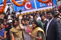 Shriya Launches Big C Showroom at Vizag